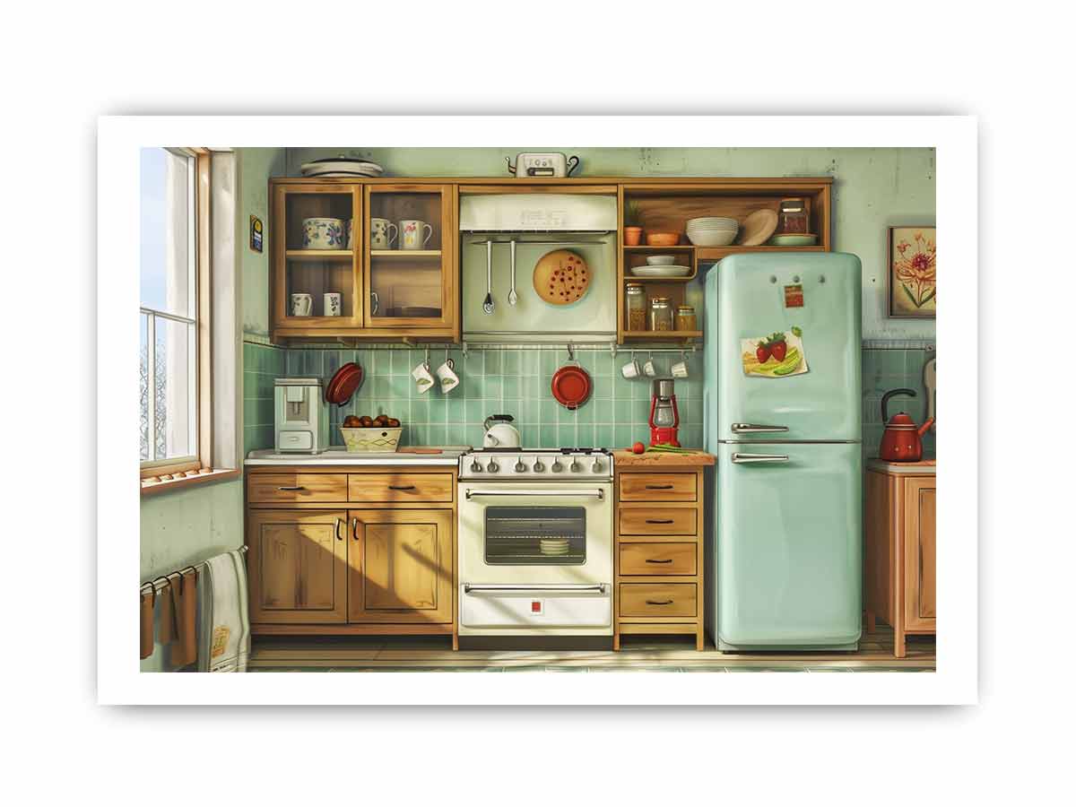 Kitchen Framed Print-3