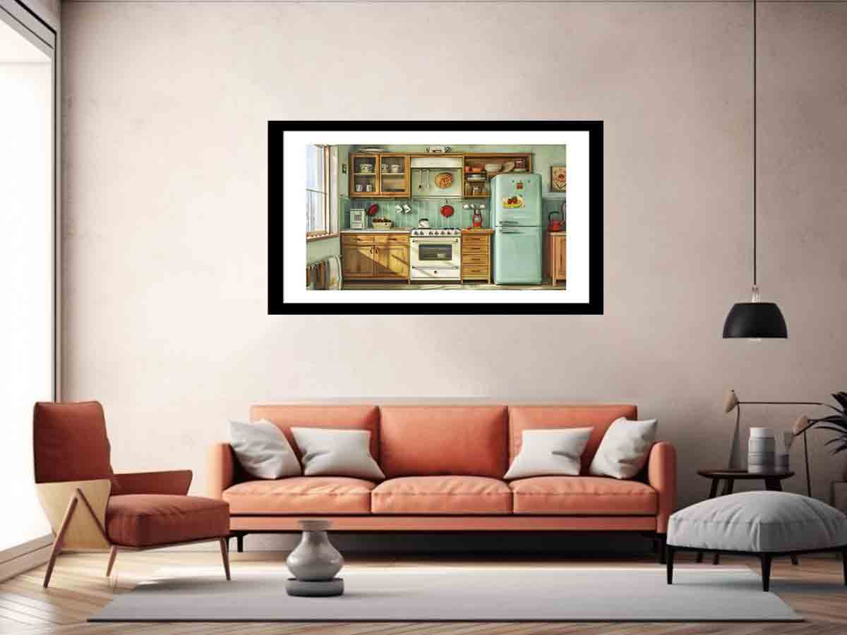 Kitchen Framed Print-4