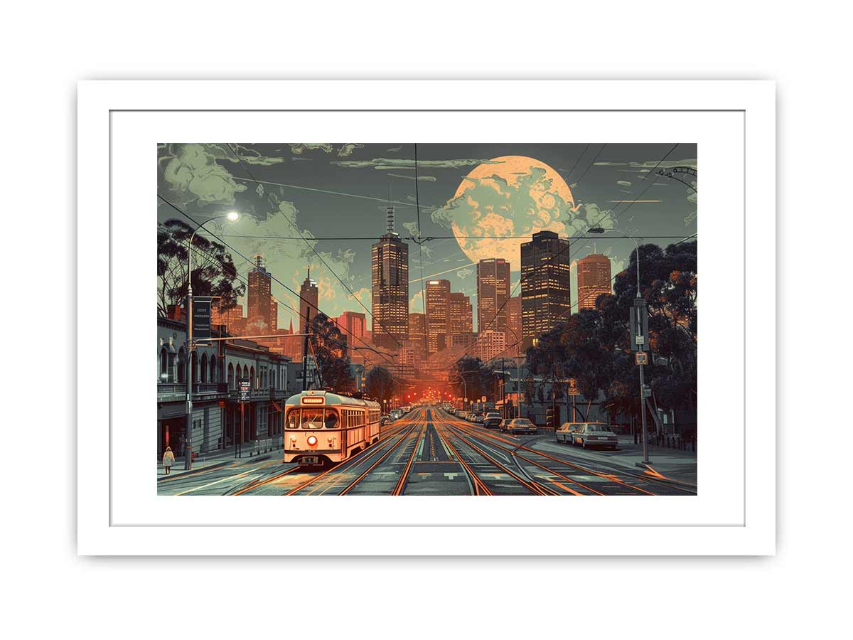 Melbourne Framed Print-1