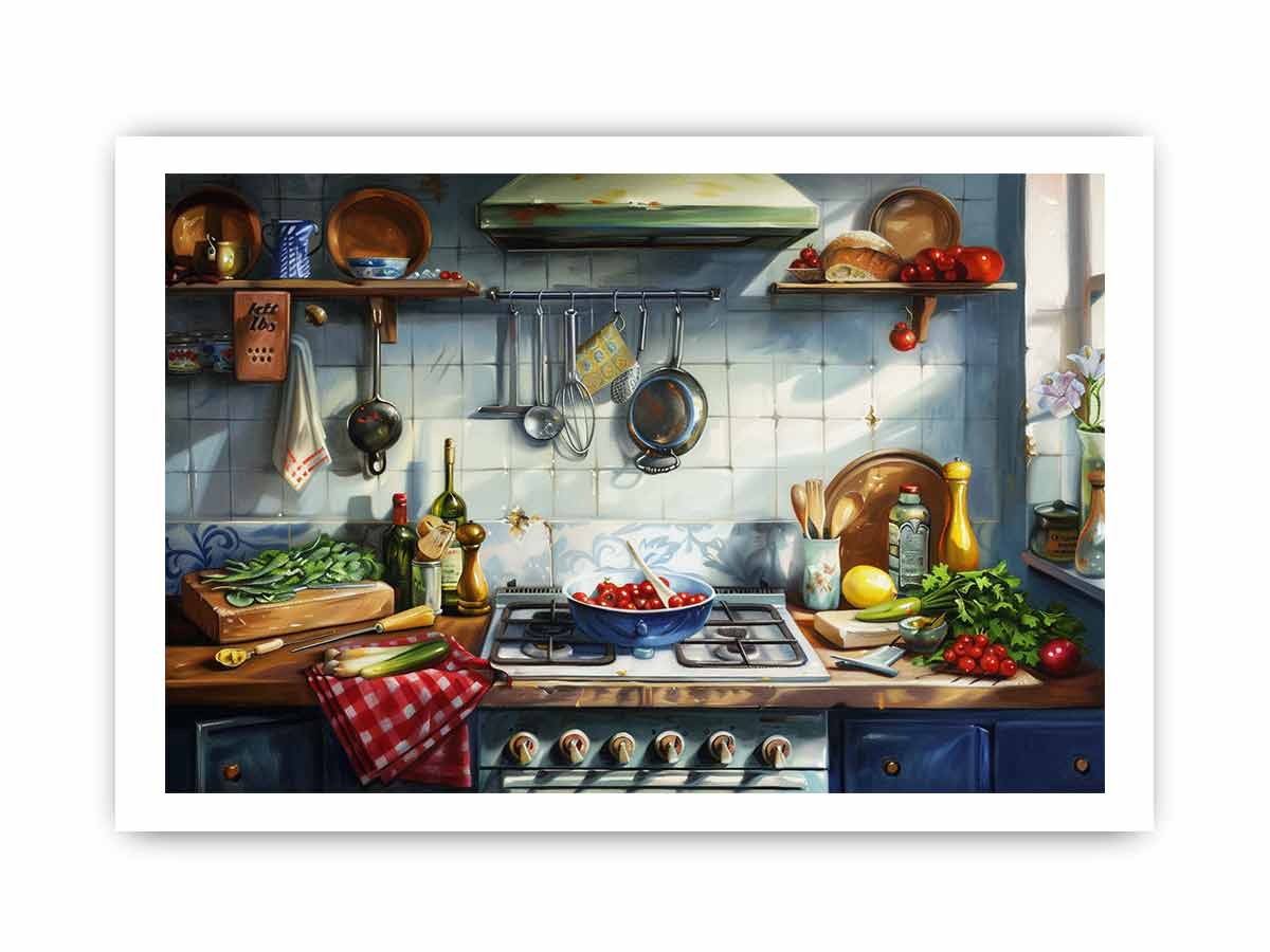 Kitchen Framed print-3