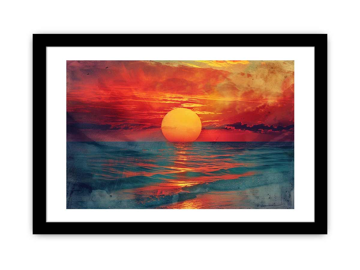 Sunset Framed Print-0