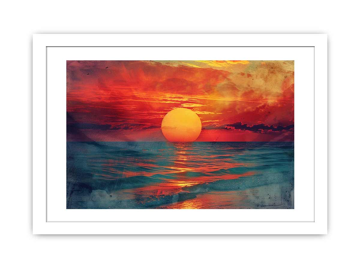 Sunset Framed Print-1