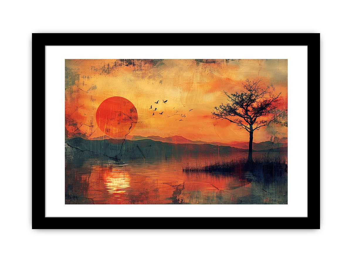 Sunset  Framed Print-0