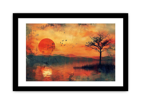 Sunset  Framed Print-0