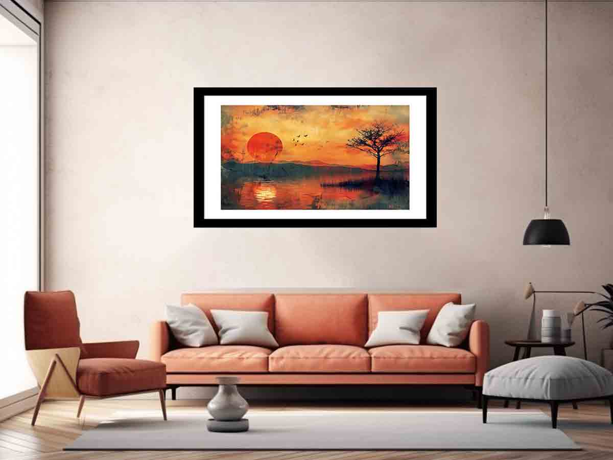 Sunset  Framed Print-4