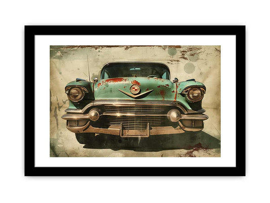 Vintage Car Print-0