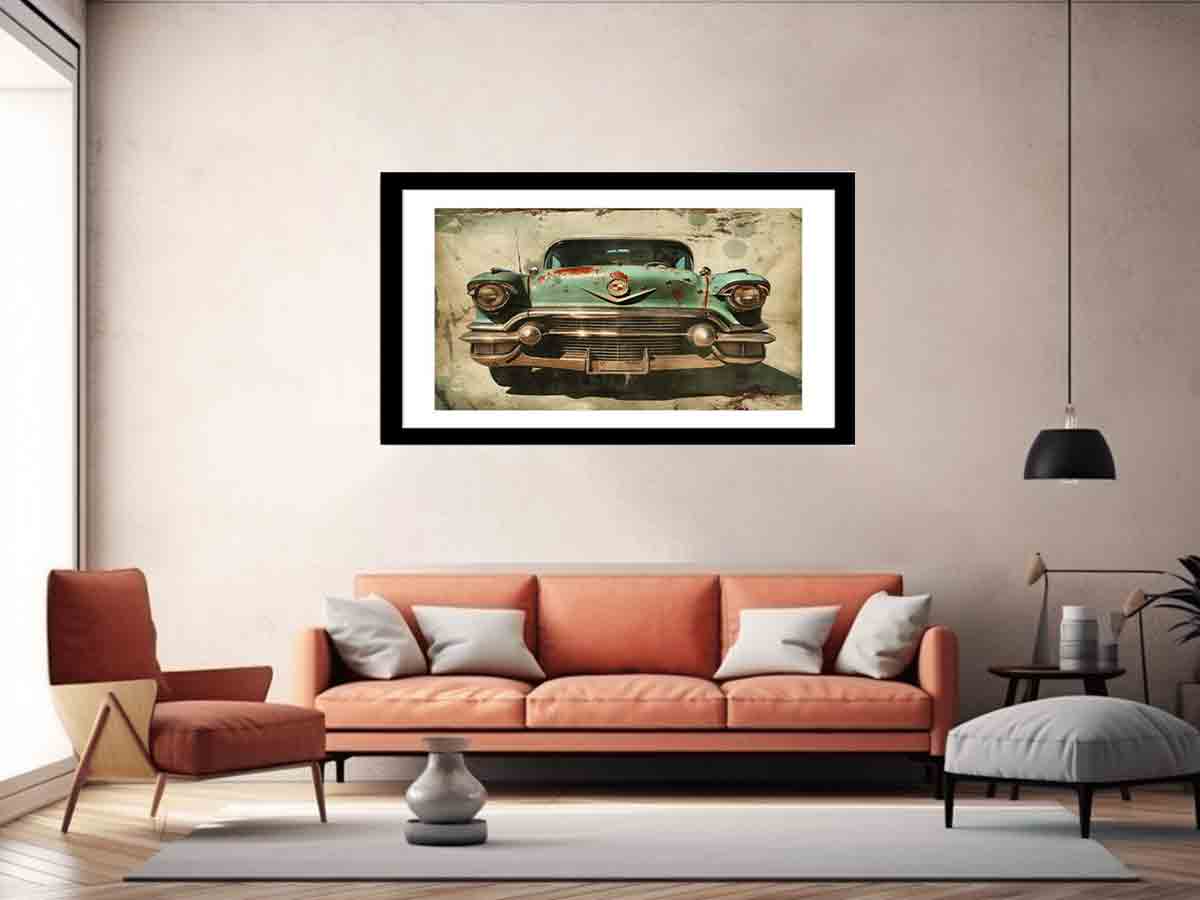 Vintage Car Print-4