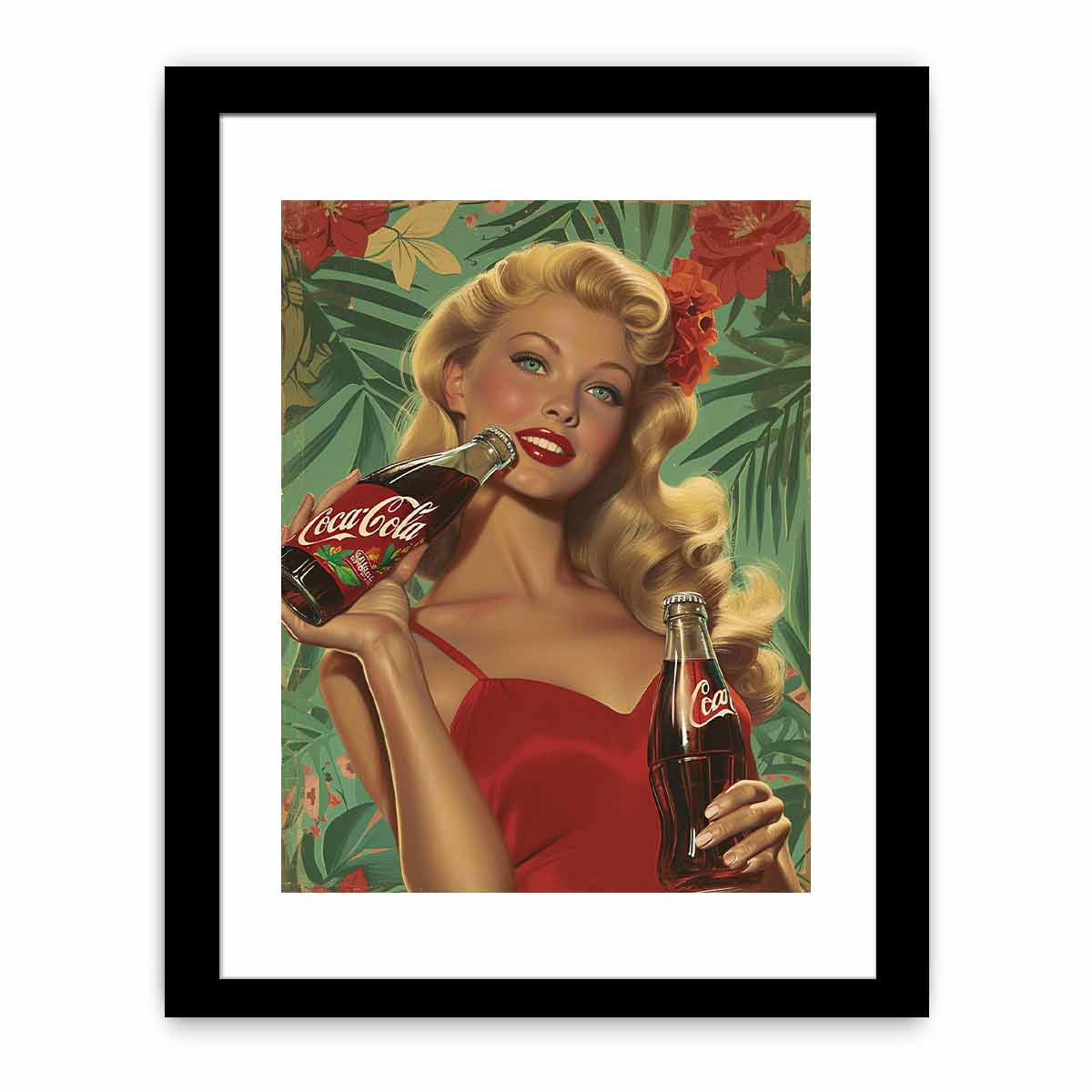 Coca Cola Framed Print Framed Print-0