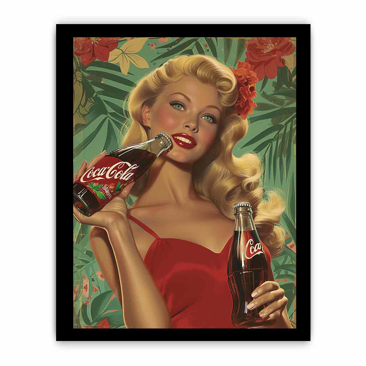 Coca Cola Framed Print Framed Print-2