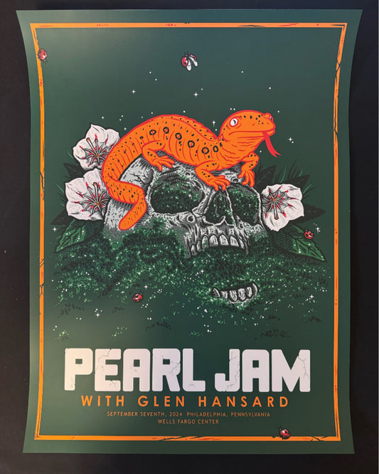 Pearl Jam Poster, Philadelphia 2024 - Todd Bratrud