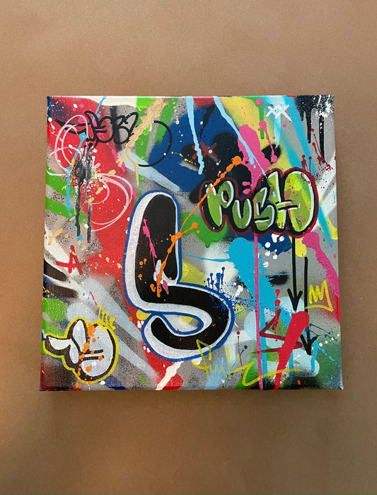 Scribble 2020 (Original Canvas) - Martin Whatson