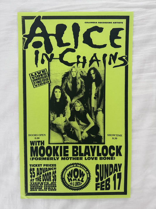 Alice in Chains & Mookie Blaylock Eugene, Oregon 1991