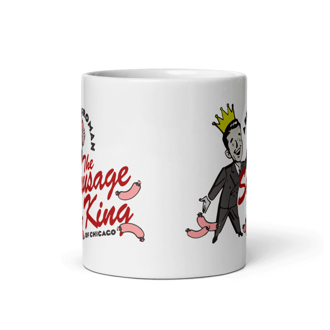 Abe Froman The Sausage King of Chicago from Ferris Bueller's Day Off Mug-1