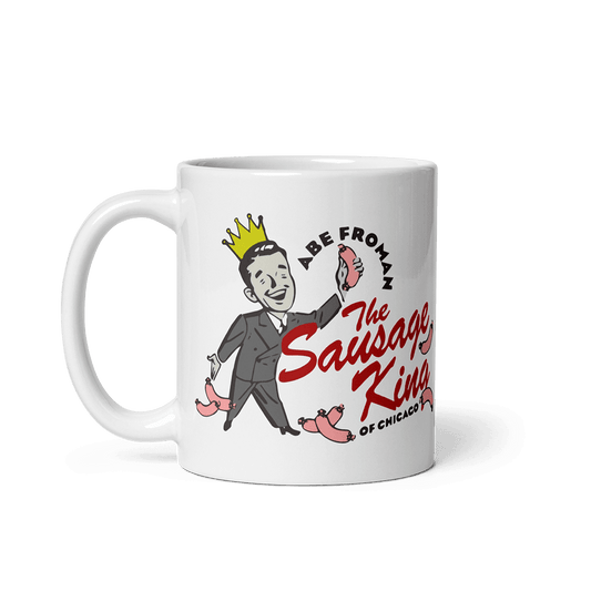 Abe Froman The Sausage King of Chicago from Ferris Bueller's Day Off Mug-0