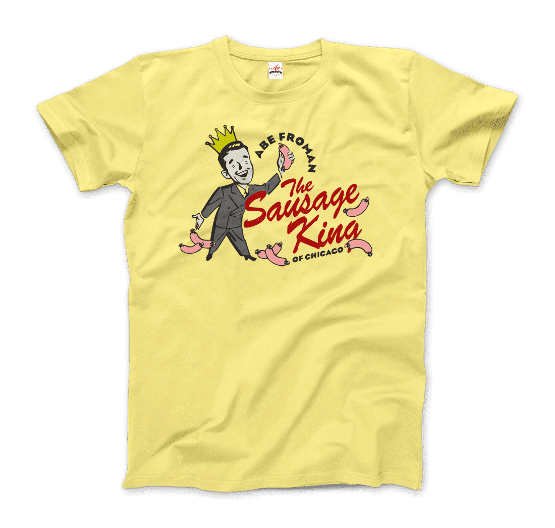 Abe Froman The Sausage King of Chicago from Ferris Bueller's Day Off T-Shirt-9