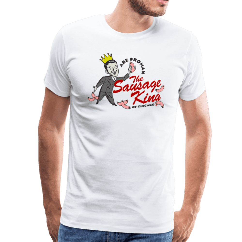 Abe Froman The Sausage King of Chicago from Ferris Bueller's Day Off T-Shirt-1