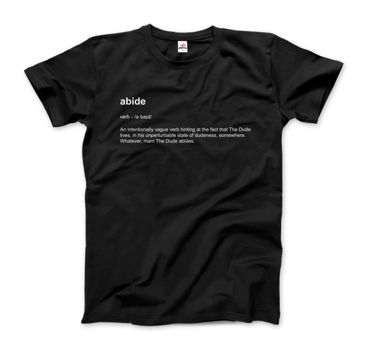 Abide Definition T-Shirt-0