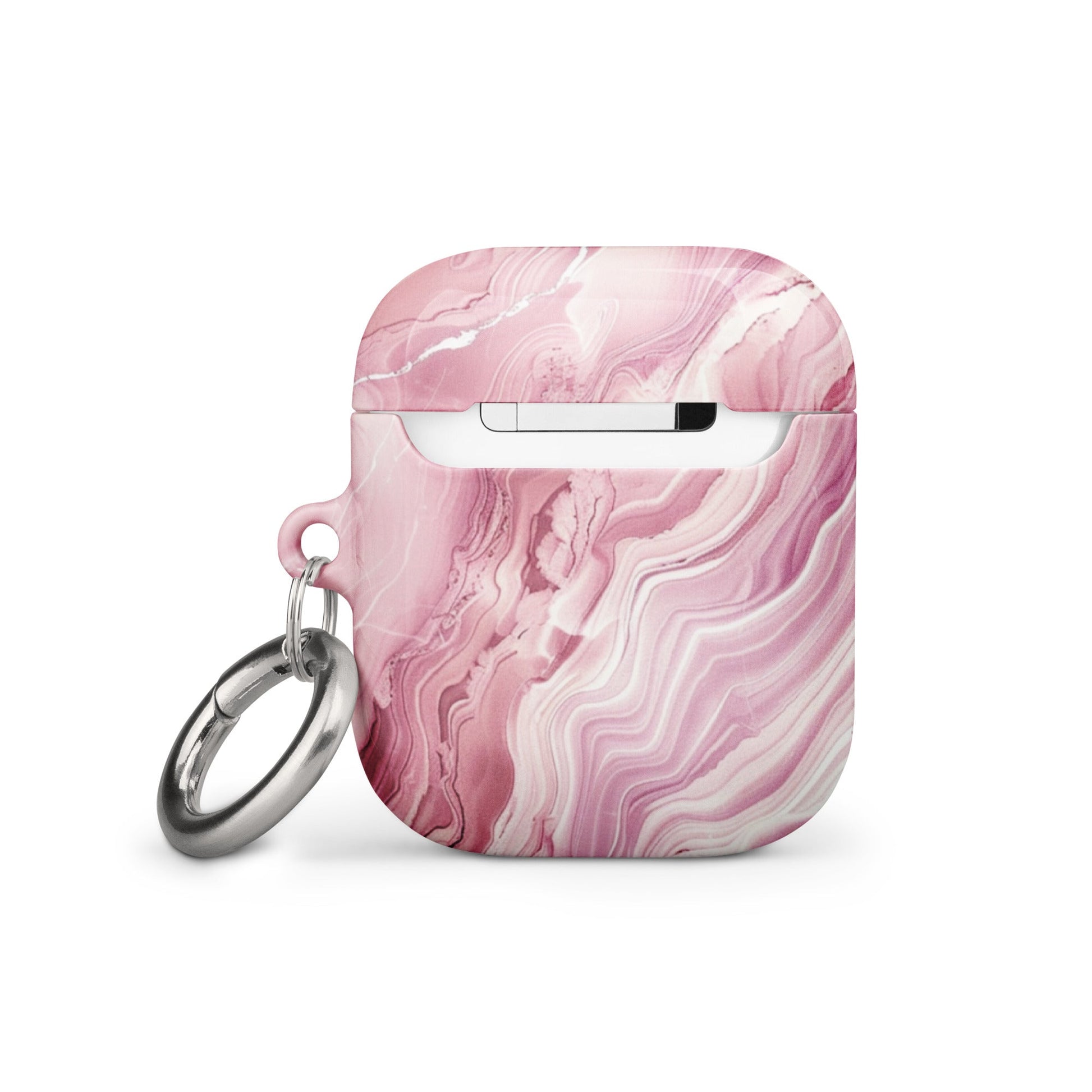 Pink Marble AirPods case-2