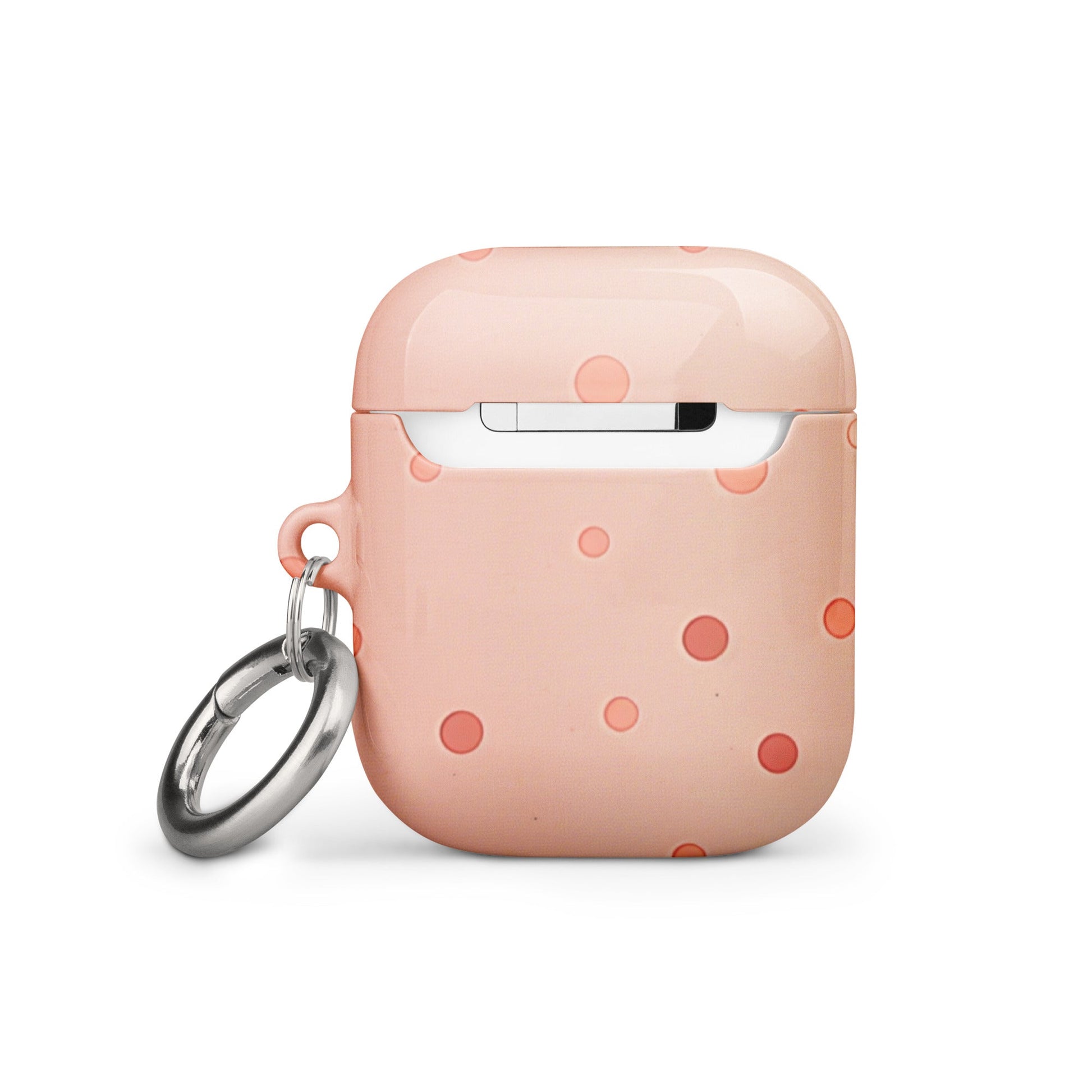 Peach Dots Case for AirPods-2