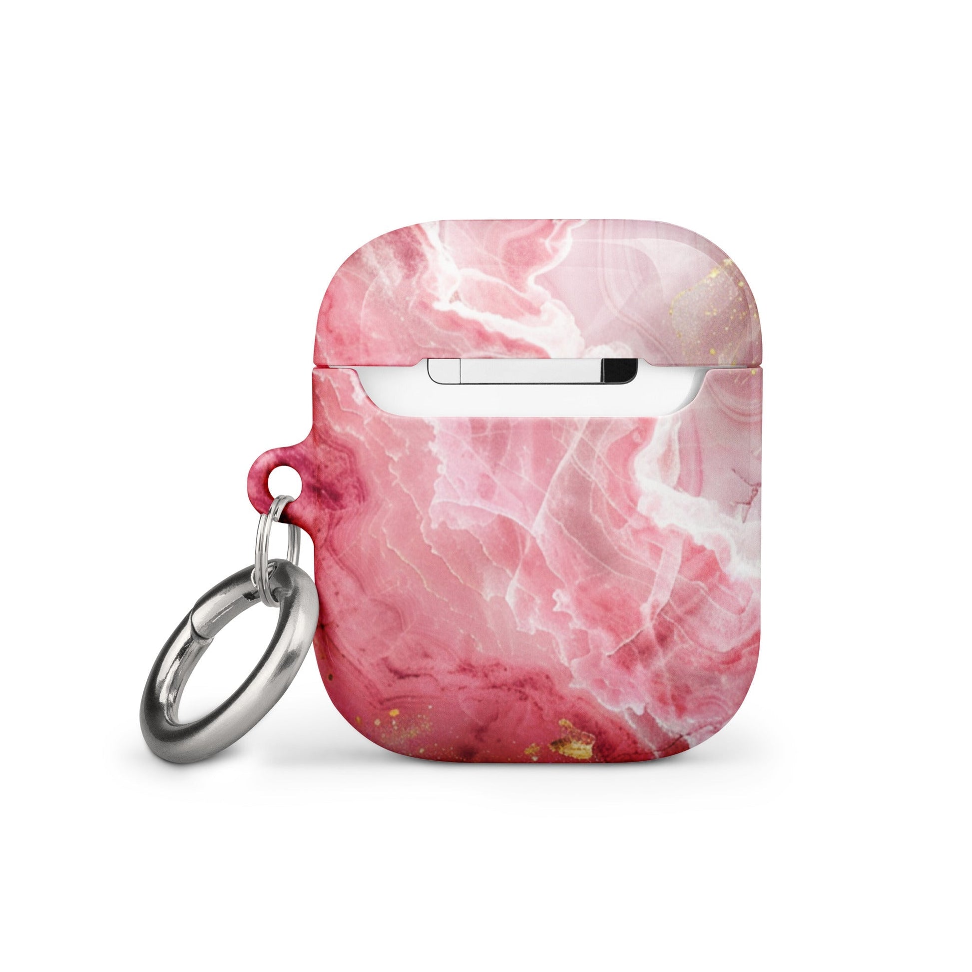 Pink Marble Case for AirPods-2