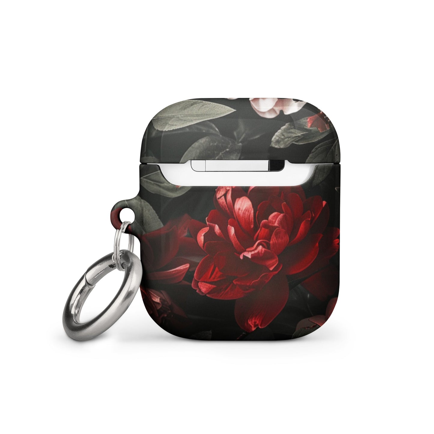 Pink Red Floral Case for AirPods-2