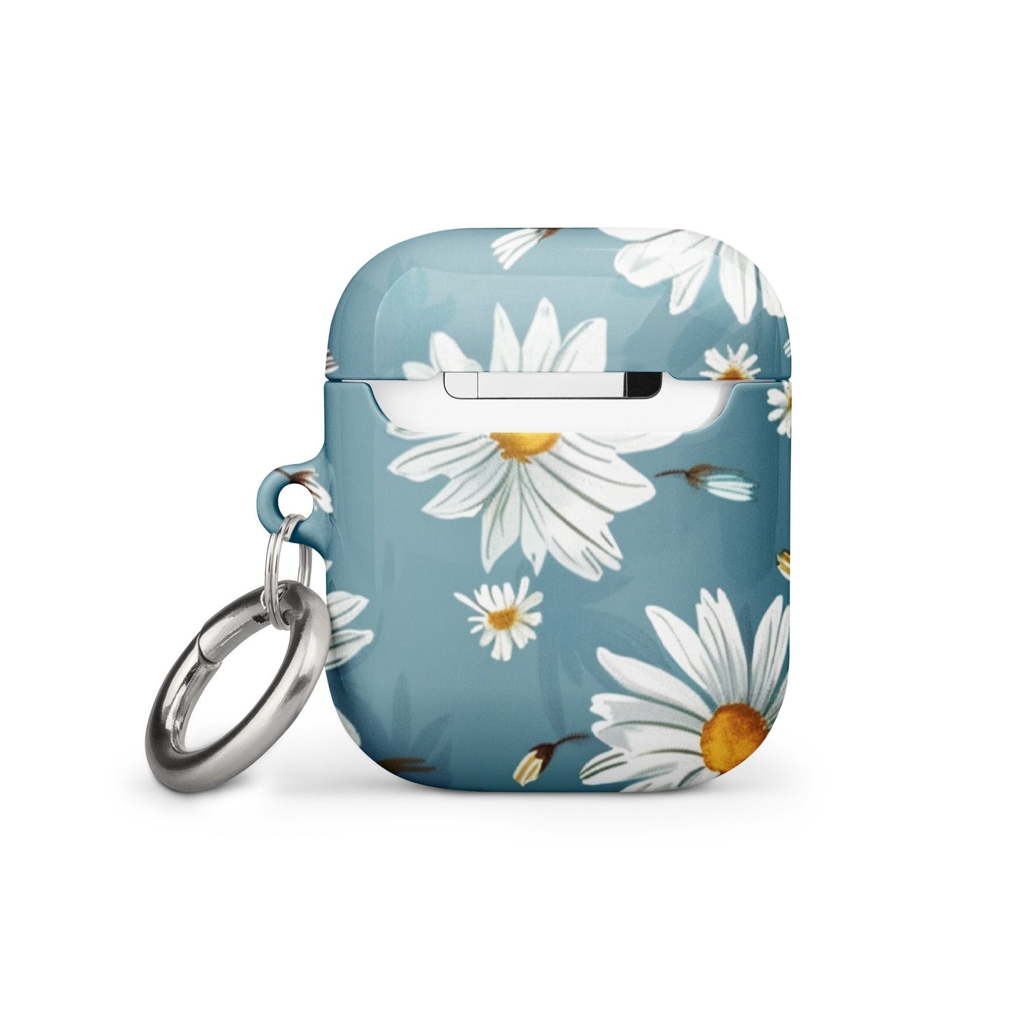 white Daisies Case for AirPods-2