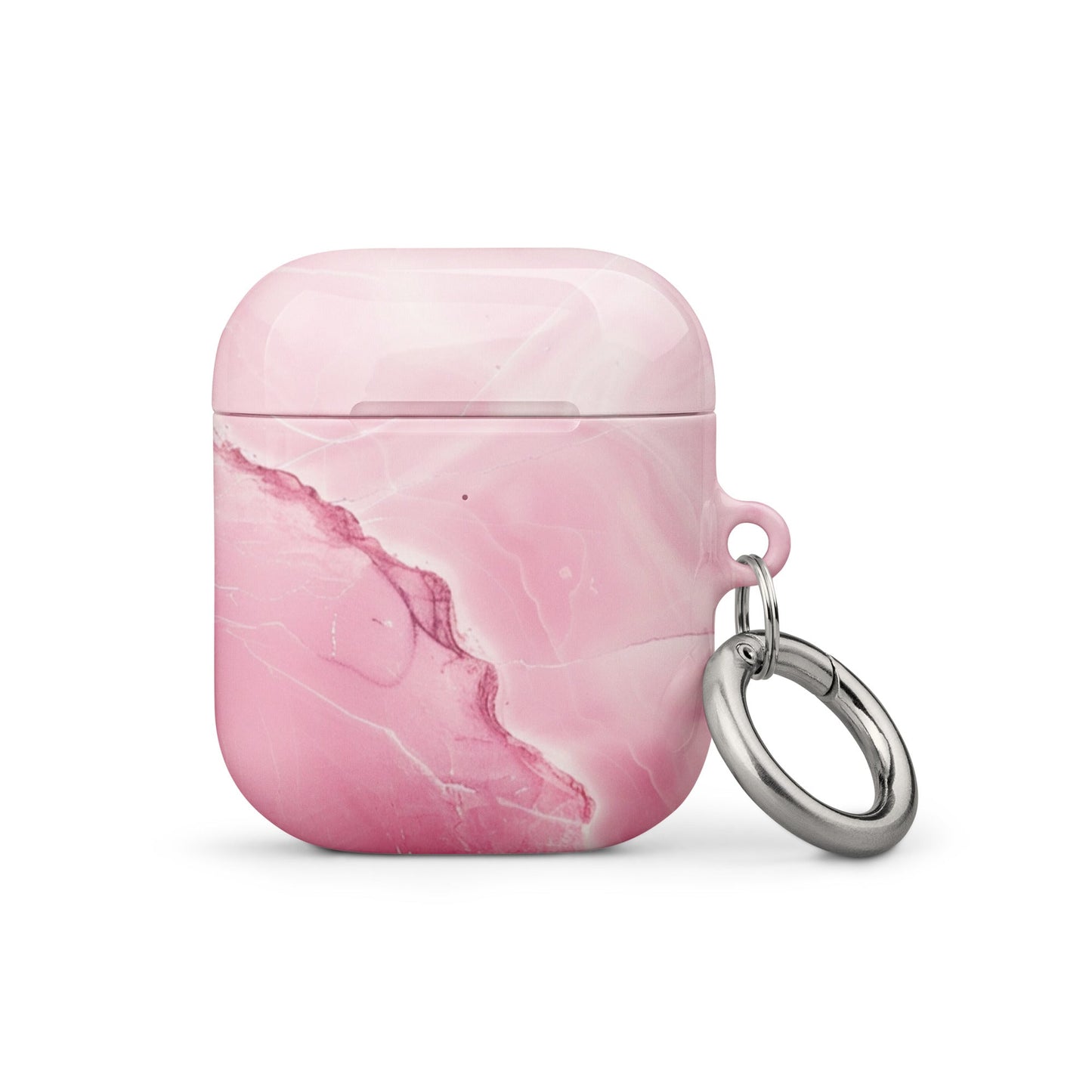 Pink Marble Case for AirPods-0