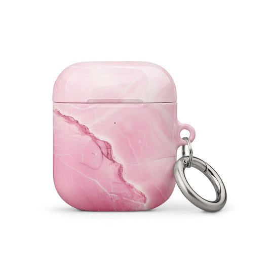 Pink Marble Case for AirPods-0