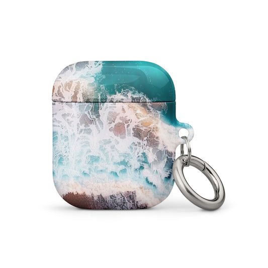 Aerial Beach  AirPods Case-0