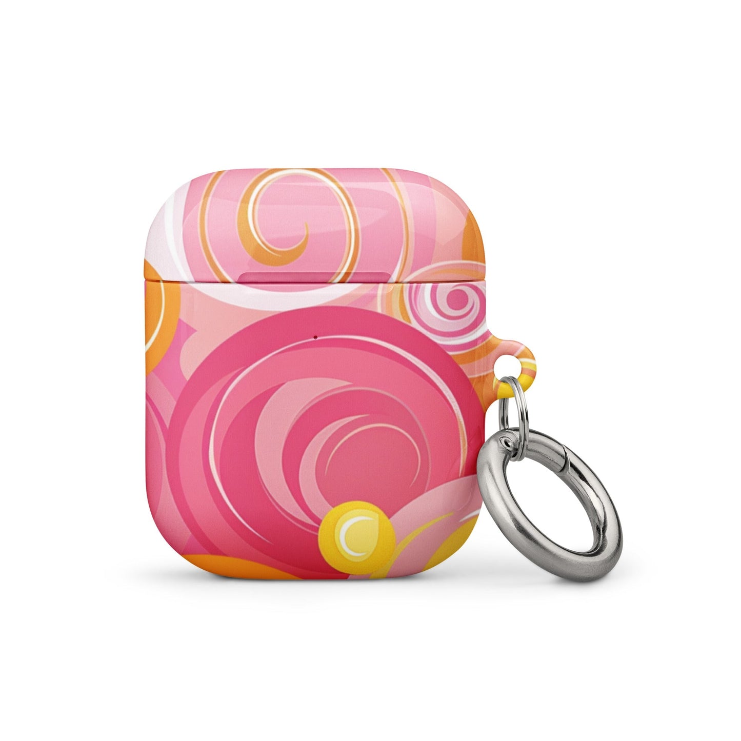 Pink Yellow  AirPods Case-0