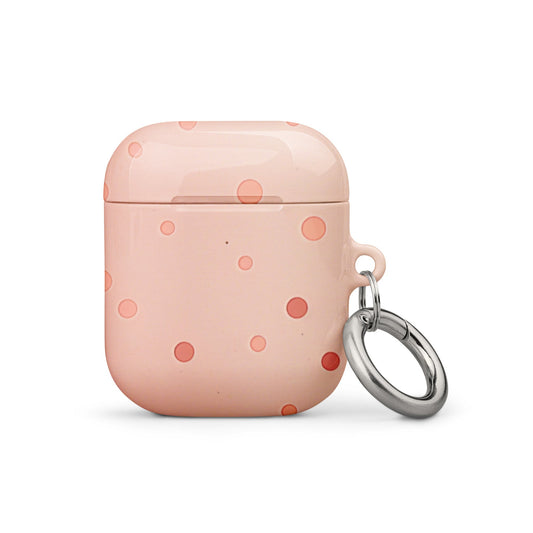 Peach Dots Case for AirPods-0