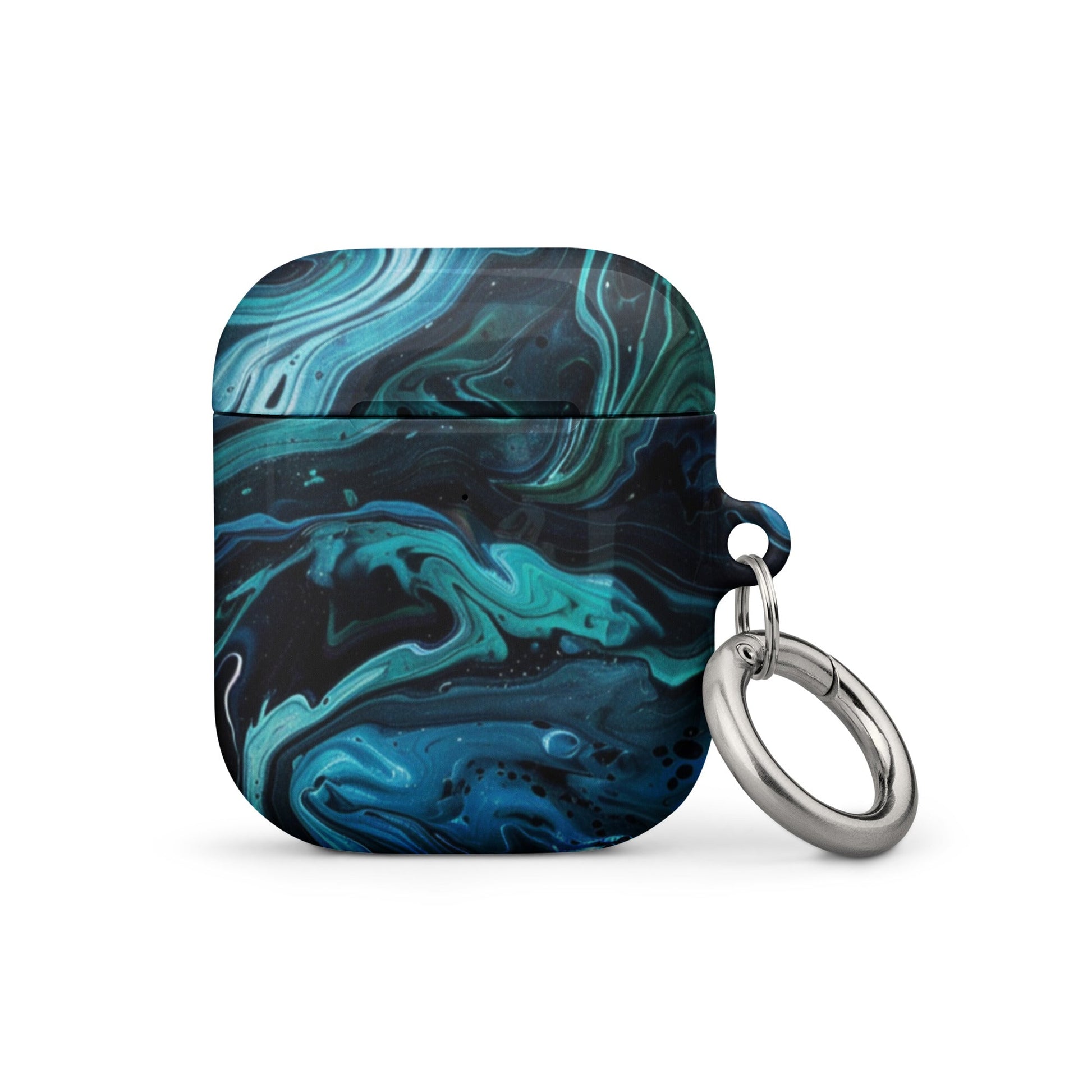 Abstract Blue Case for AirPods-0