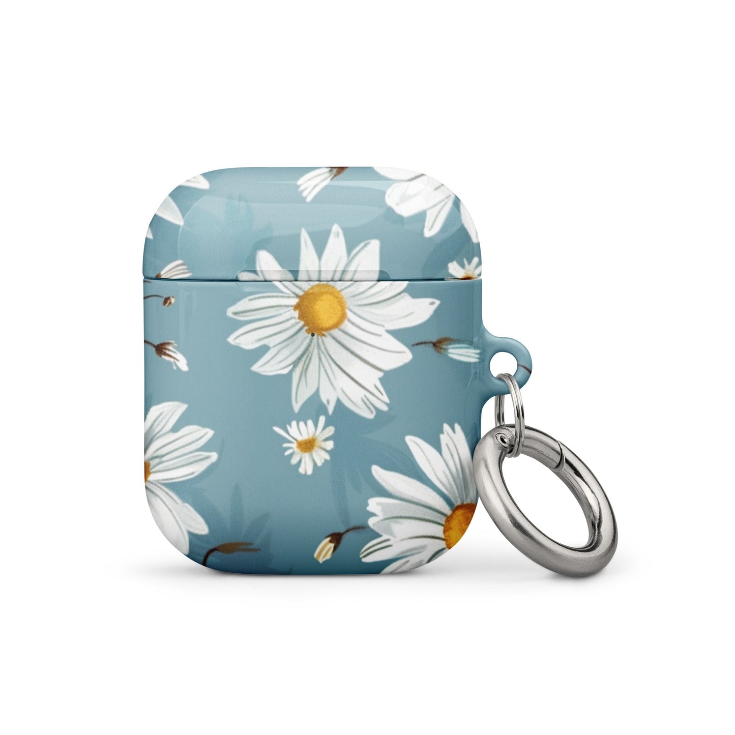 white Daisies Case for AirPods-0