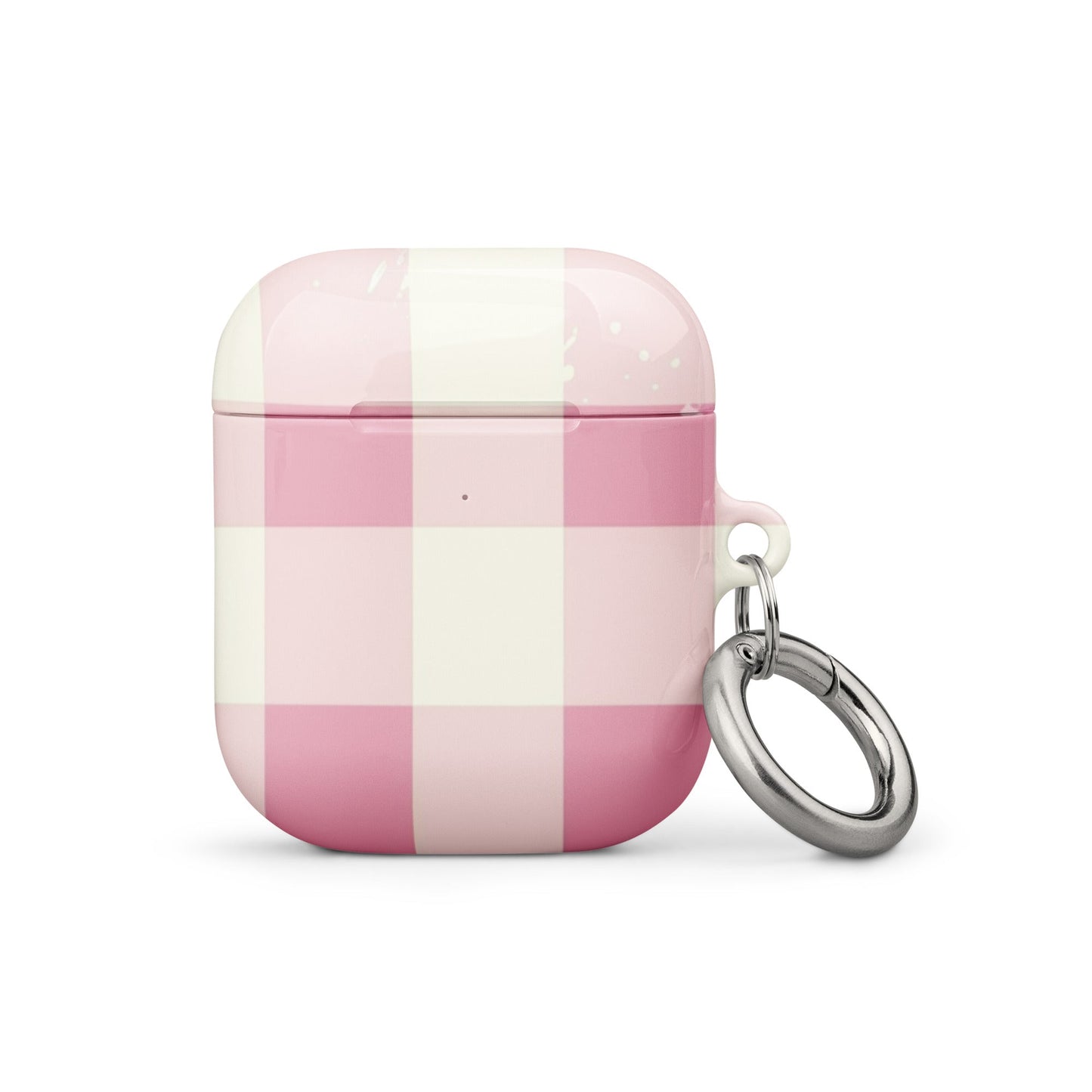 Pink Check Case for AirPods-0