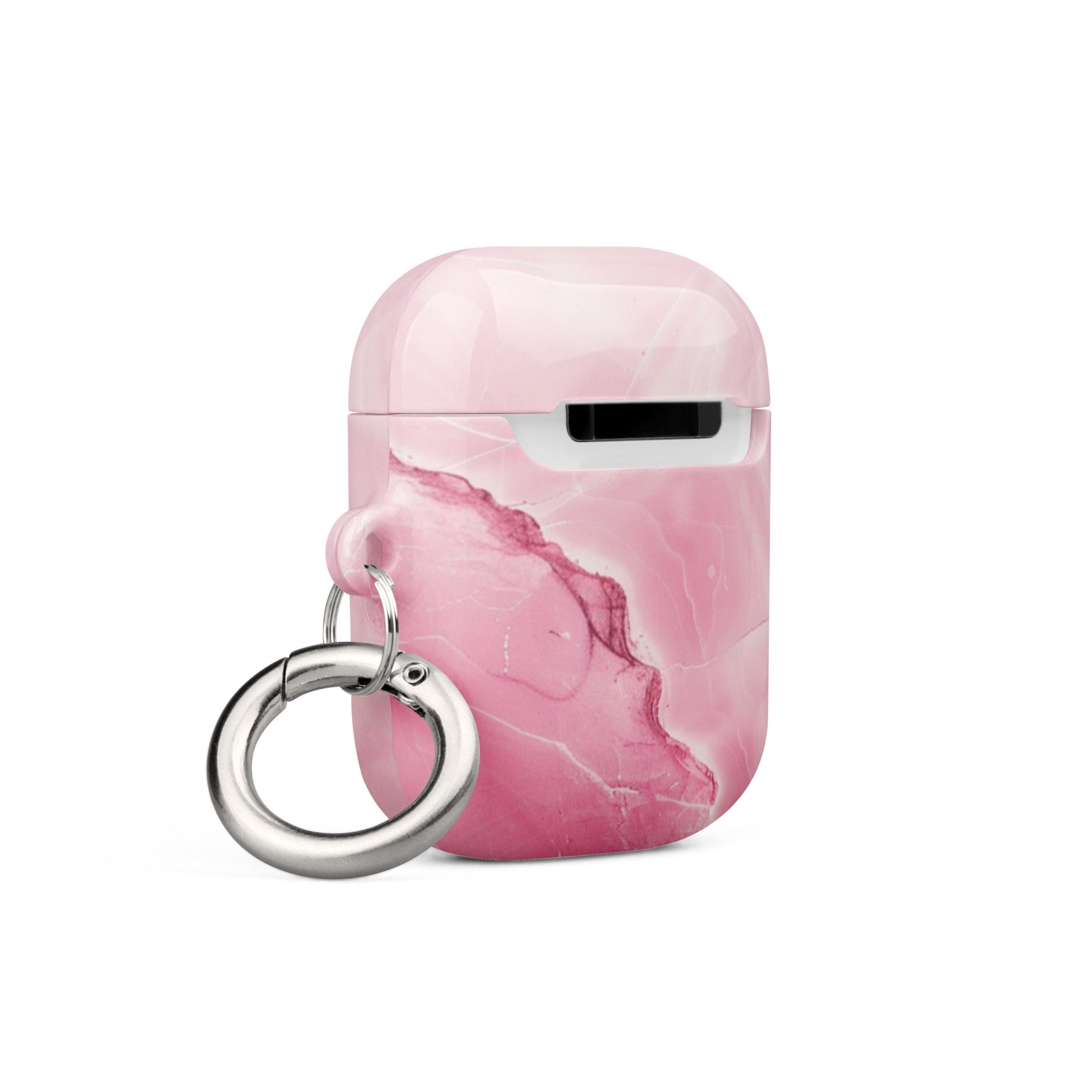 Pink Marble Case for AirPods-3