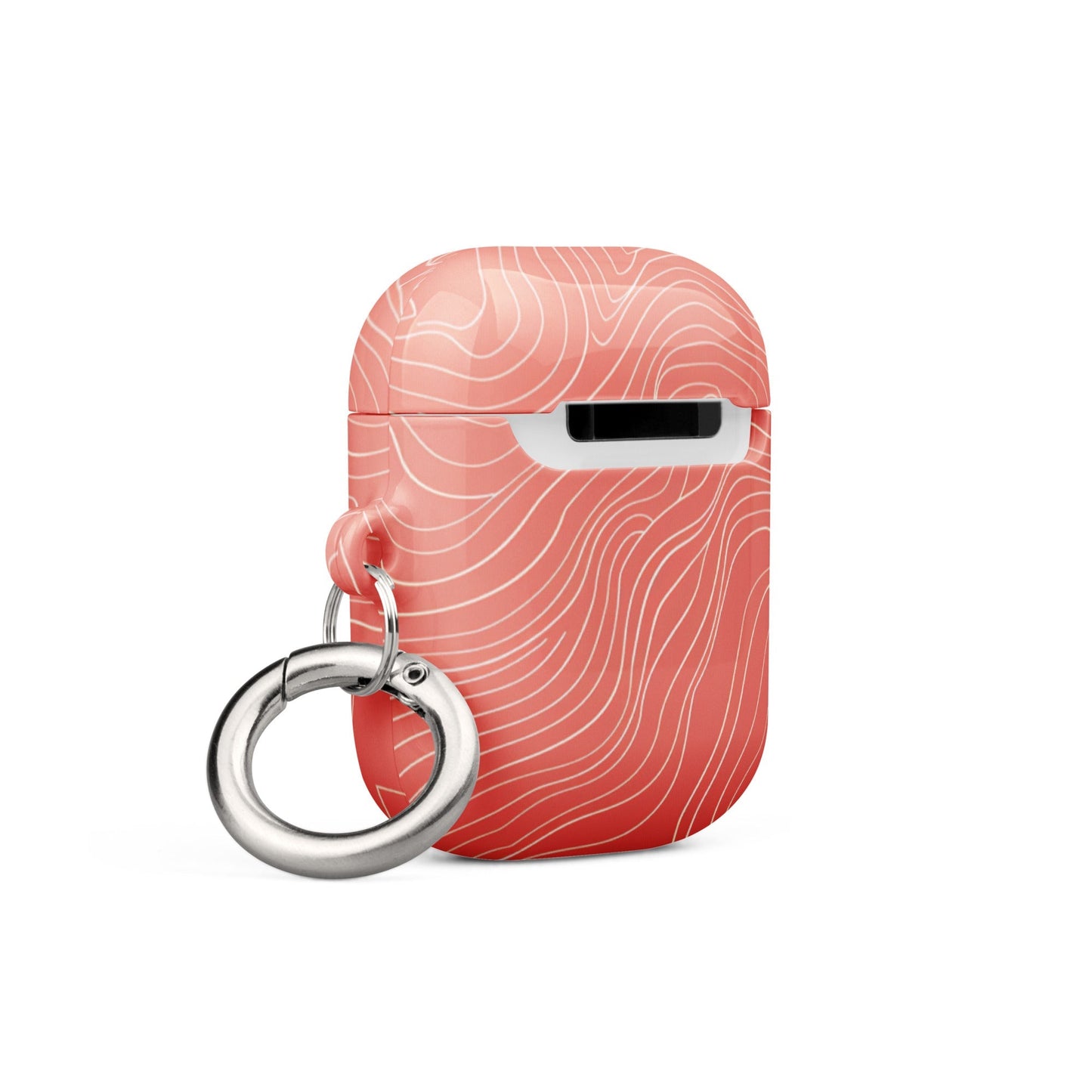 Coral Pink Case for AirPods-3