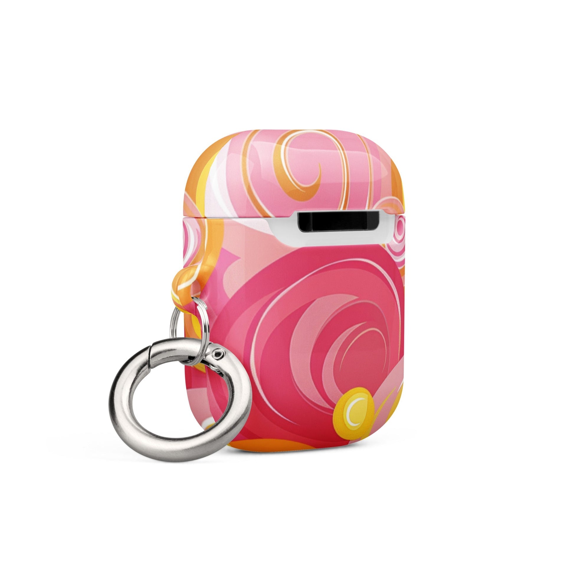 Pink Yellow  AirPods Case-3