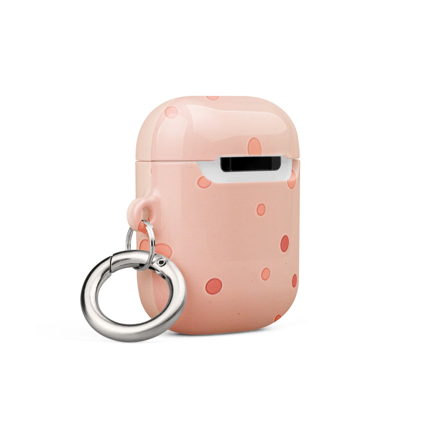 Peach Dots Case for AirPods-3