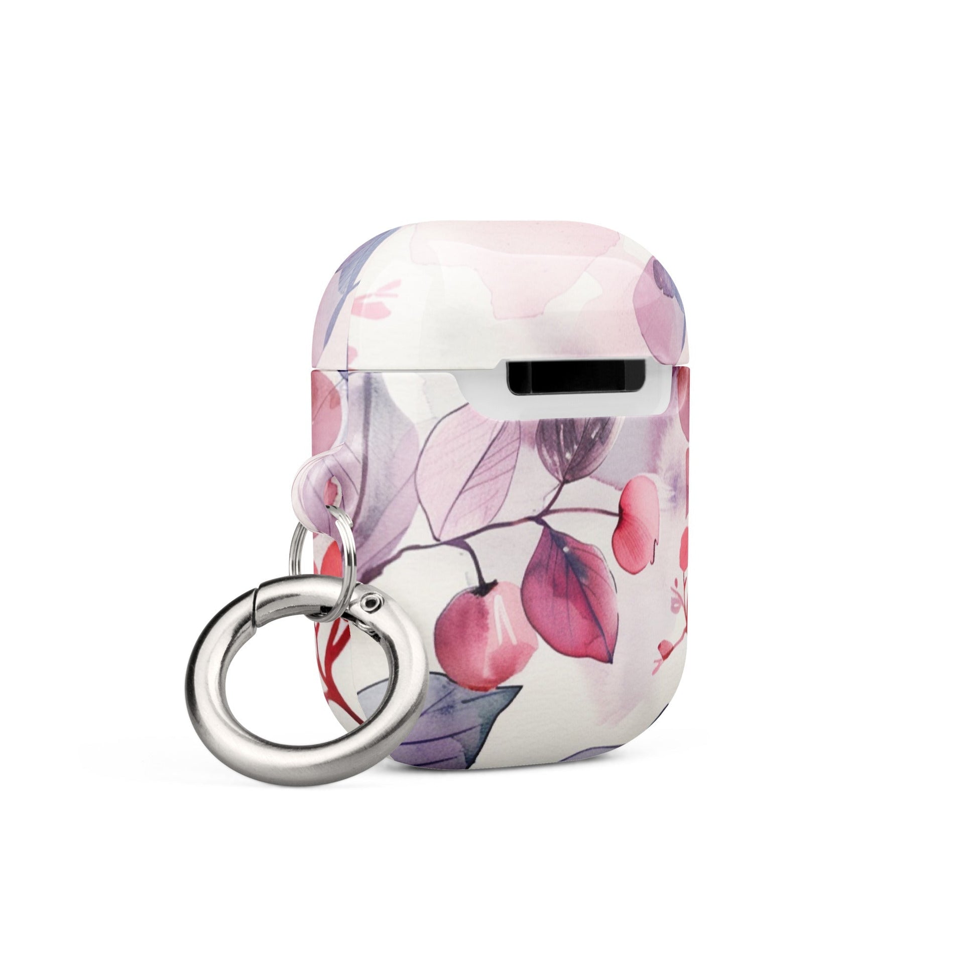 Pink Floral Case for AirPods-3