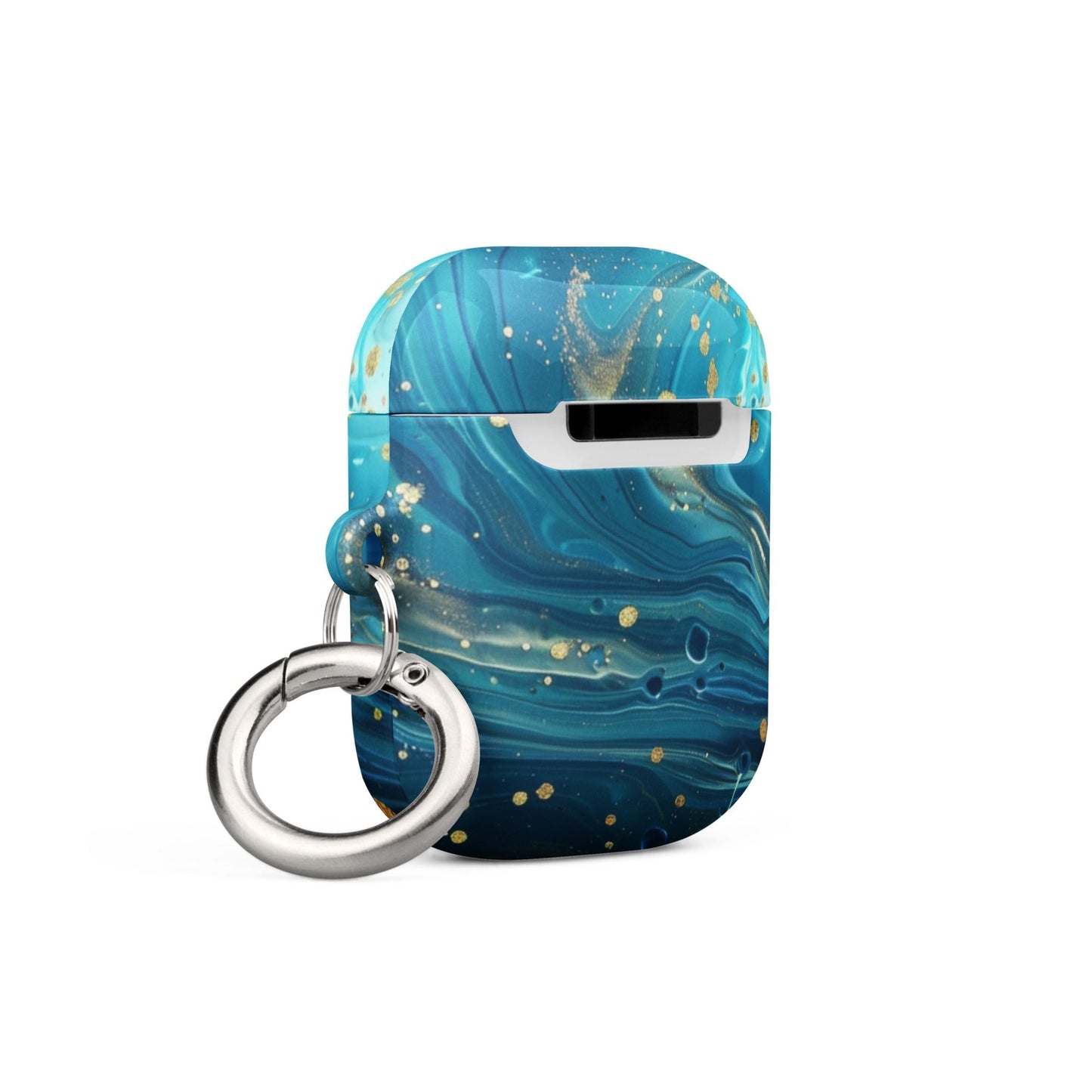 Turquoise Swirl  Case for AirPods-3