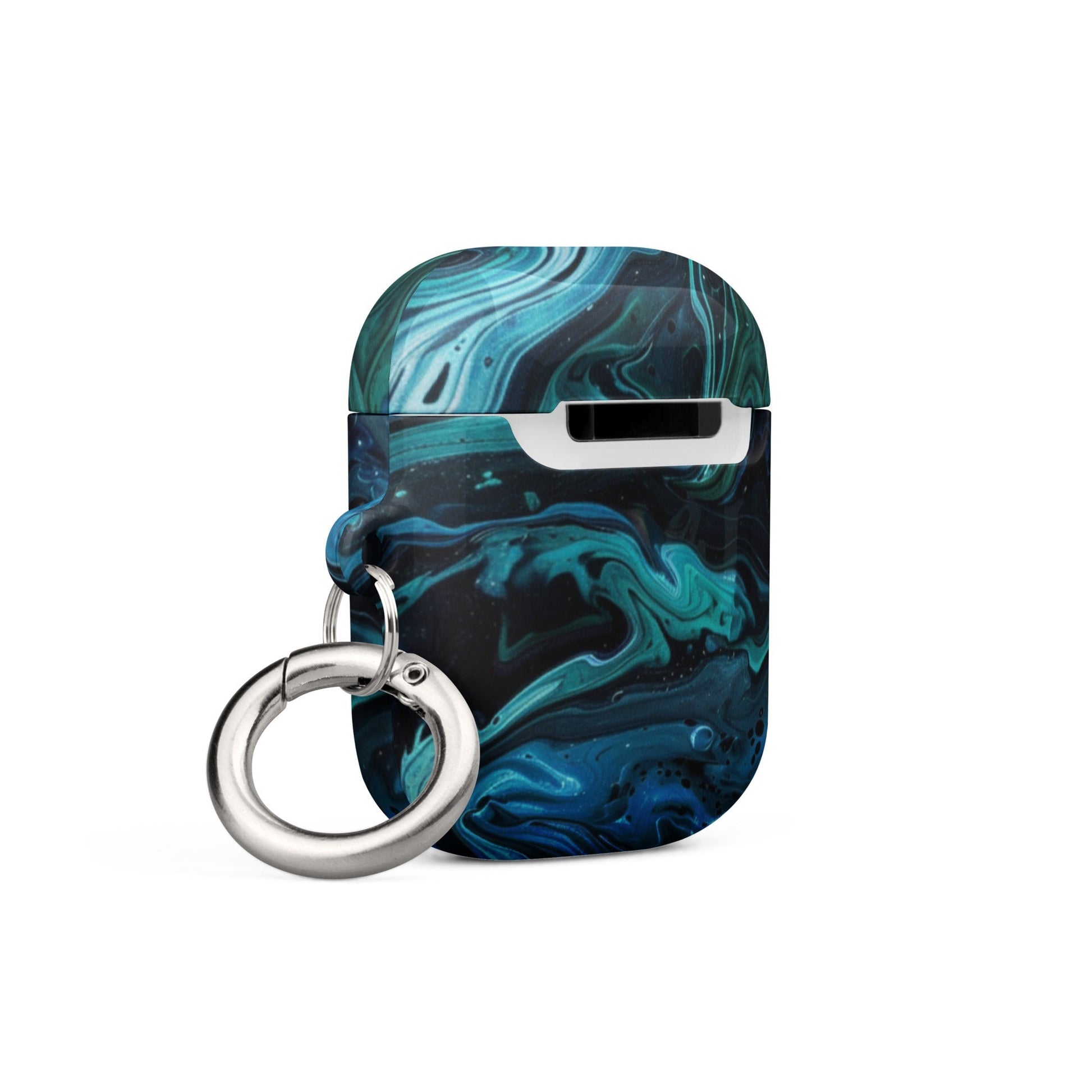 Abstract Blue Case for AirPods-3