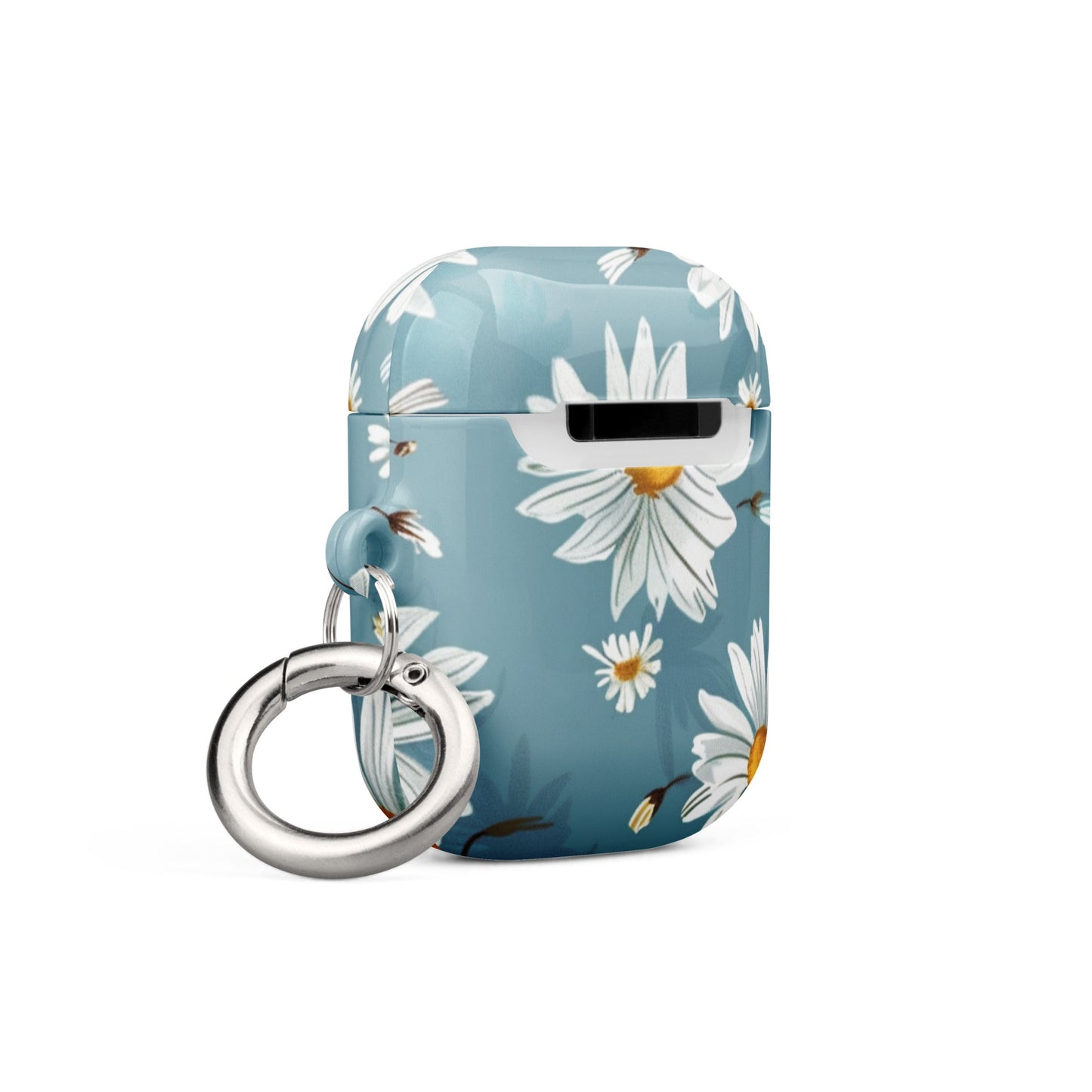 white Daisies Case for AirPods-3