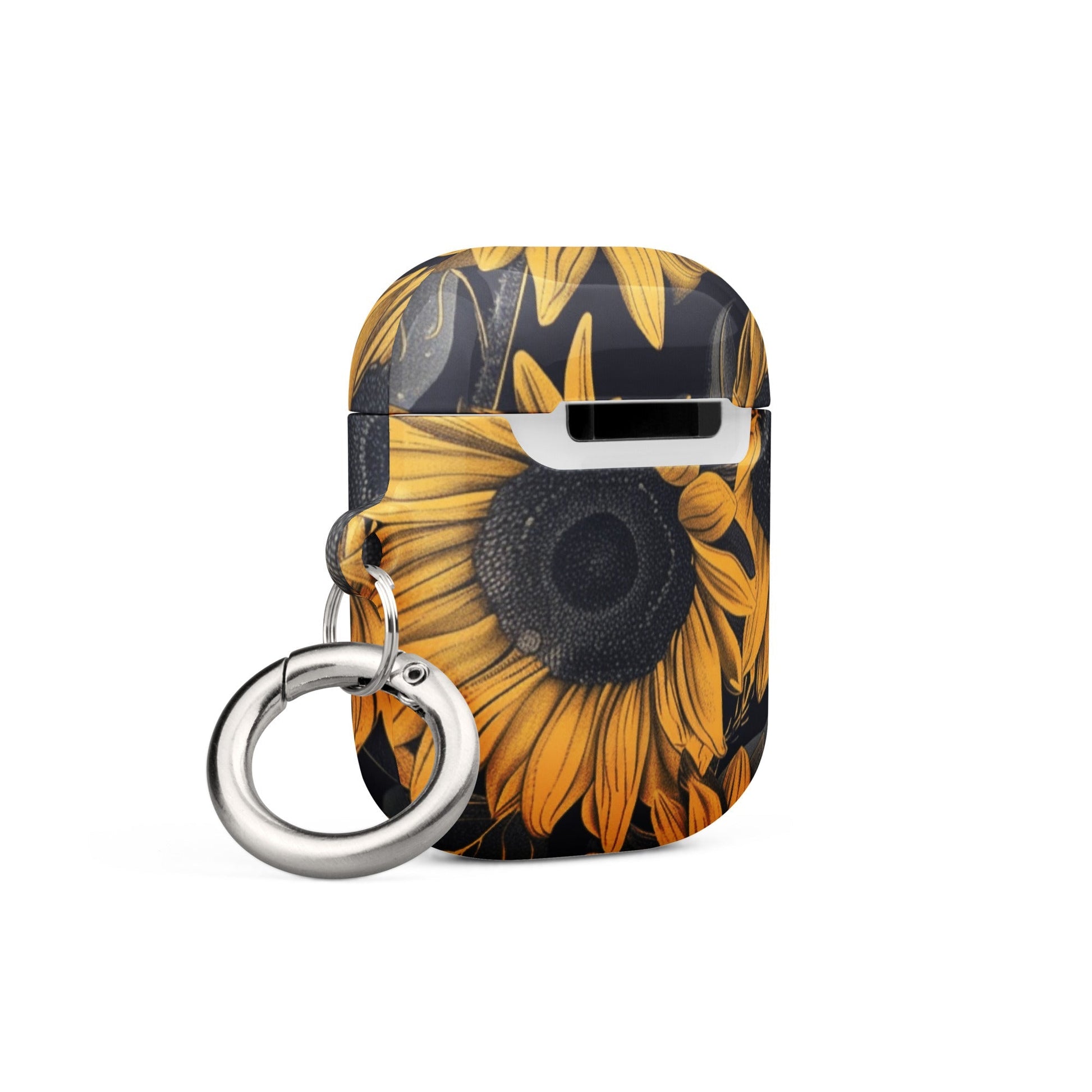 Sunflower Black Case for AirPods-3