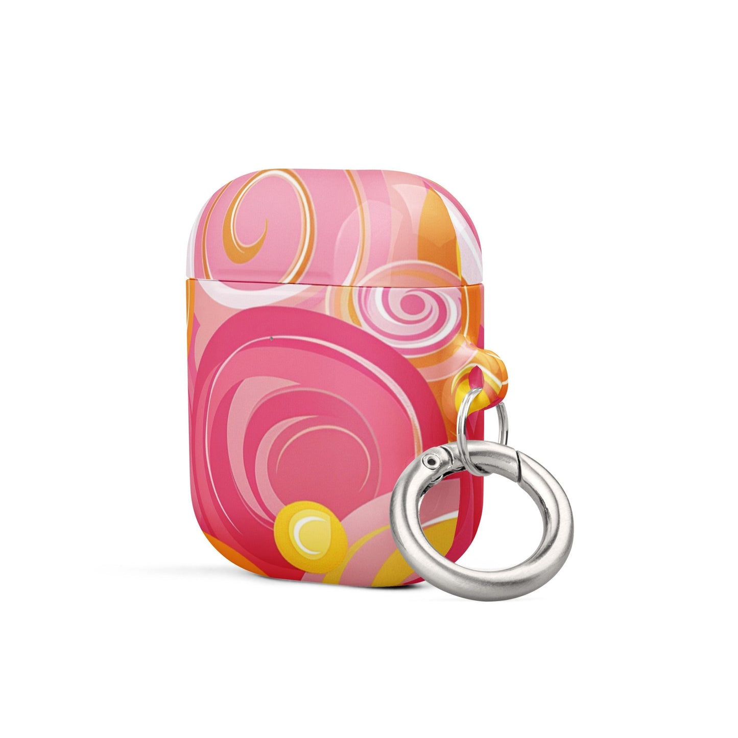 Pink Yellow  AirPods Case-1