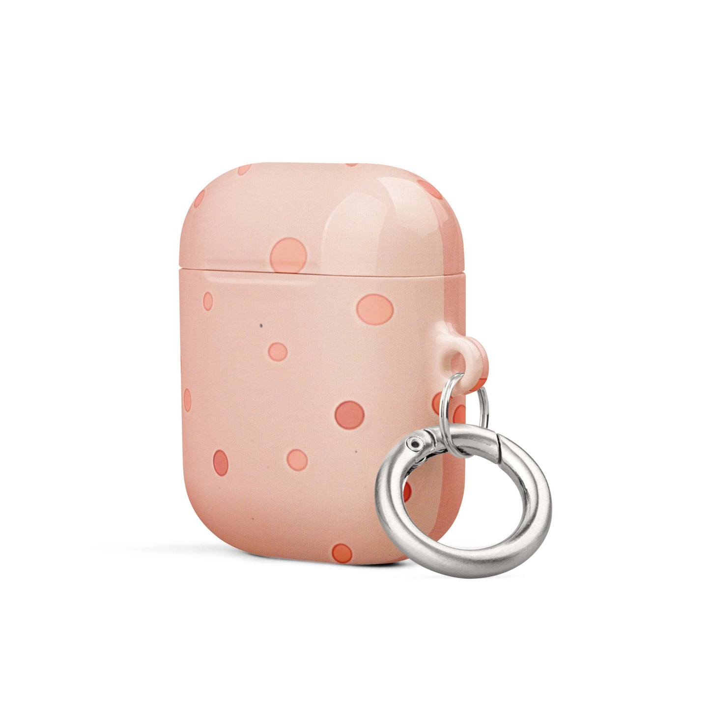 Peach Dots Case for AirPods-1