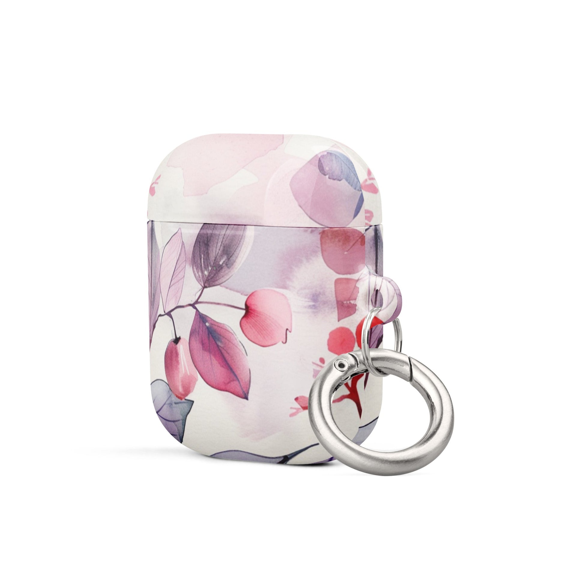 Pink Floral Case for AirPods-1