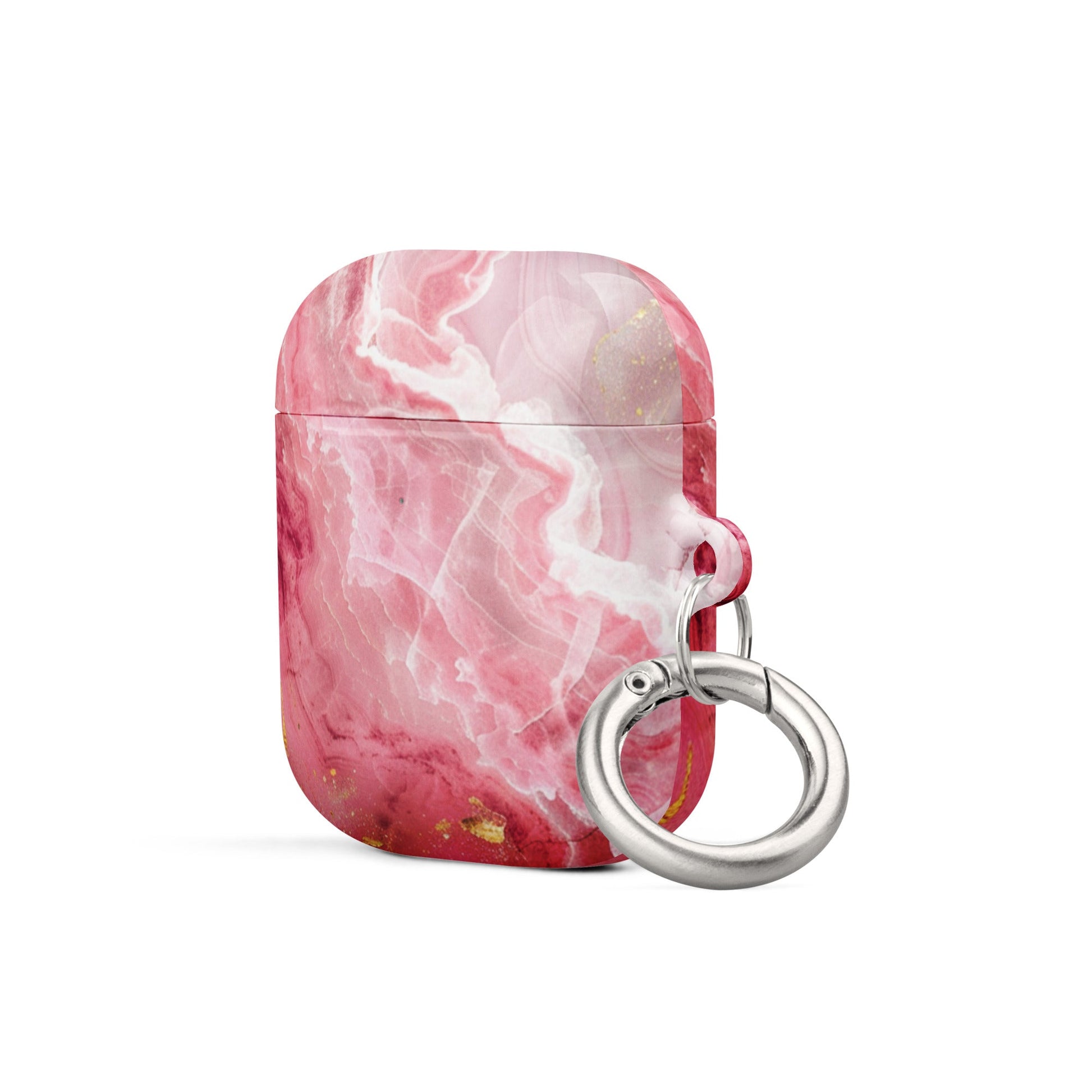 Pink Marble Case for AirPods-1