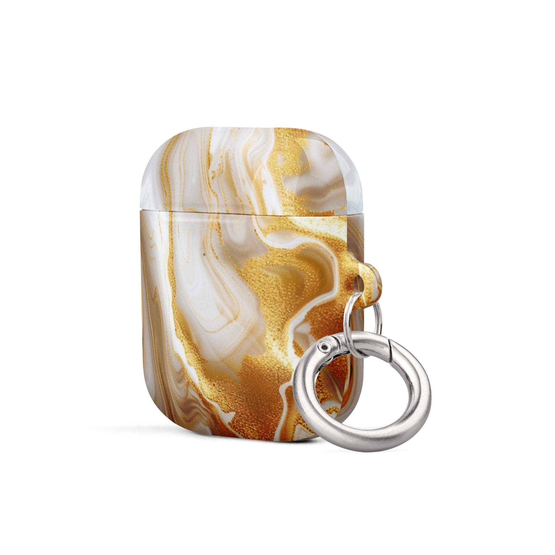 Gold Marble Case for AirPods-1