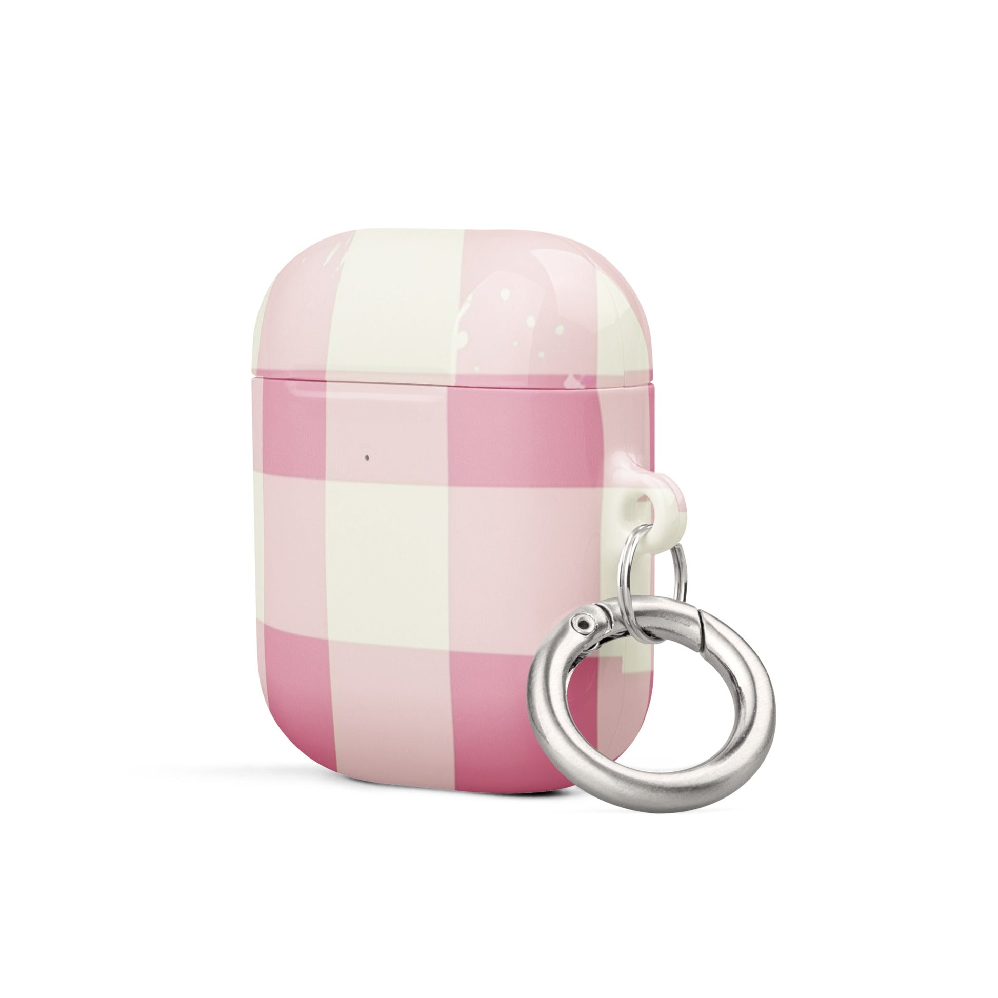 Pink Check Case for AirPods-1