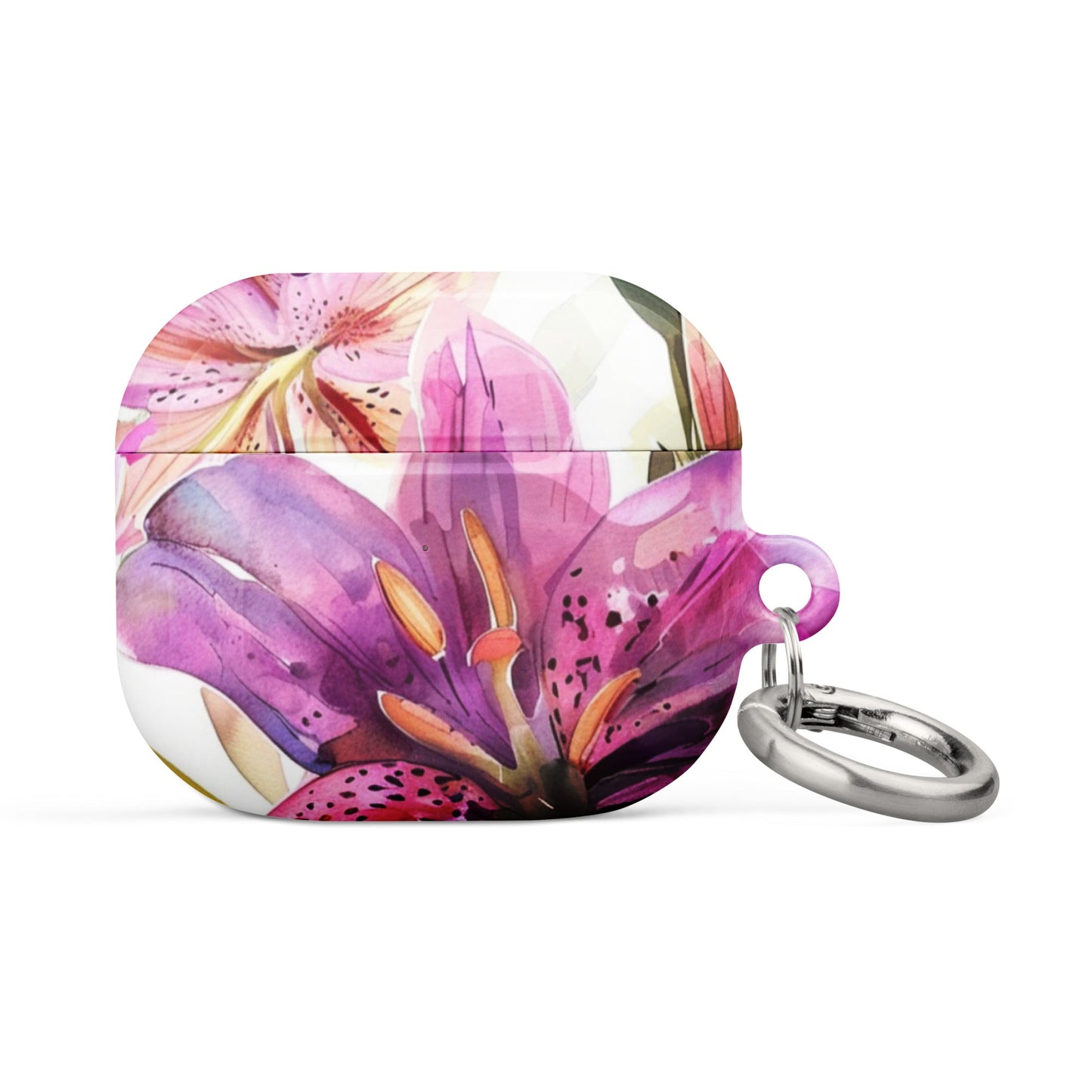 Watercolor Lily Case for AirPods-7